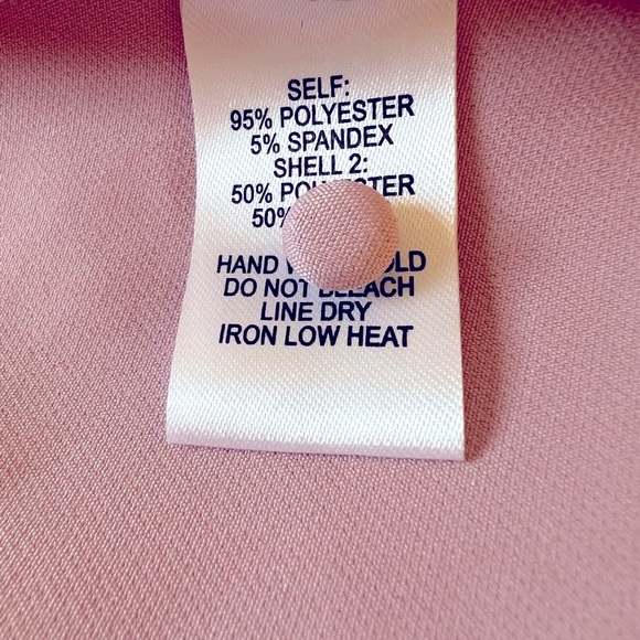 Lulu’s Blush Pink Dress with Lace Sleeves - Picture 10 of 10